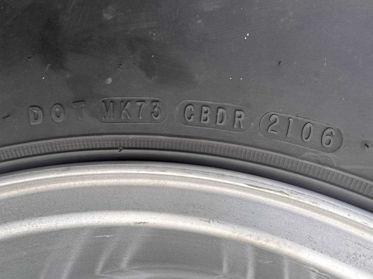 ★1円売り切り★265/75R16 6穴 タイヤホイール 4本セット グッドイヤー ラジアルタイヤ (06モデル ハマー H3 装着)_画像7