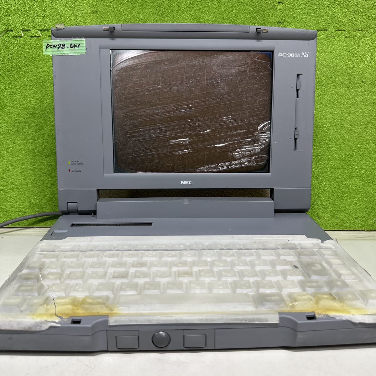 PCN98-641 激安 PC98 ノートブック NEC PC-9821Nd/340W 起動確認済み ジャンク_画像2