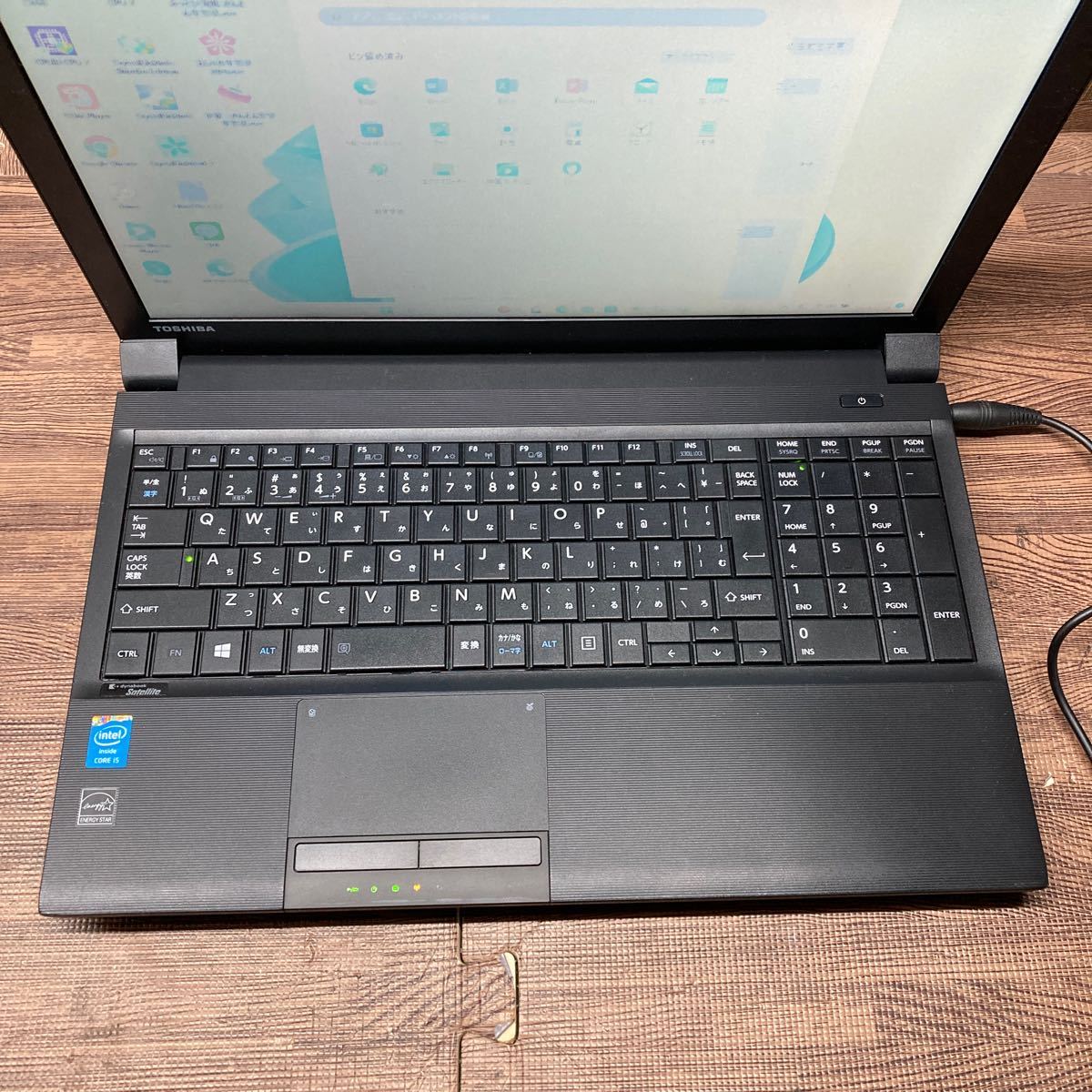 MY11-165 激安 OS Windows11Pro試作 ノートPC TOSHIBA dynabook Satellite B554/K Core i5 メモリ4GB HDD320GB 現状品_テカリあり