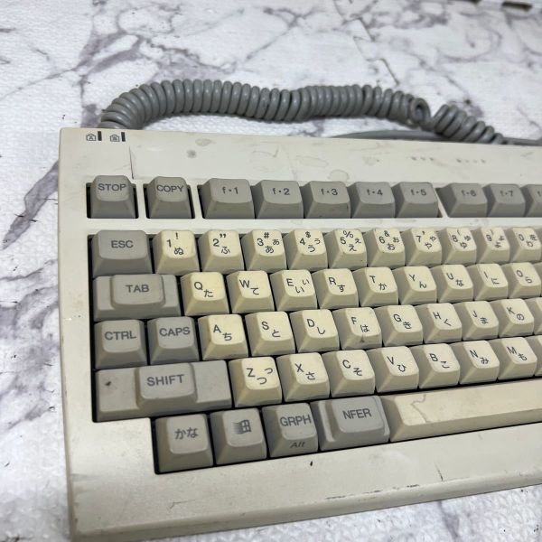 PCN98-721 激安 キーボード NEC PC98用 動作未確認 ジャンクの画像3