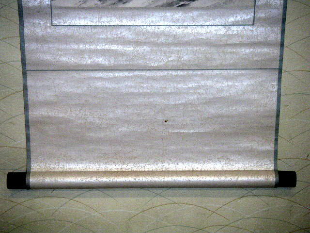 * бесплатная доставка * магазин ..* ландшафт map [ Yamamoto камень .].. ось * 181128 M B91 японская живопись настенный свиток антиквариат старый . старый . China античный retro 