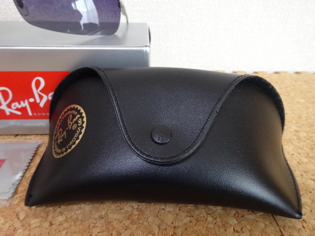 【MADE IN ITALY】【偏光】Ray-Ban レイバン RB3183 TOP BAR 003/11 パープルグレー系グラデーション 63ｍｍ POLARIZED 偏光レンズ _画像9