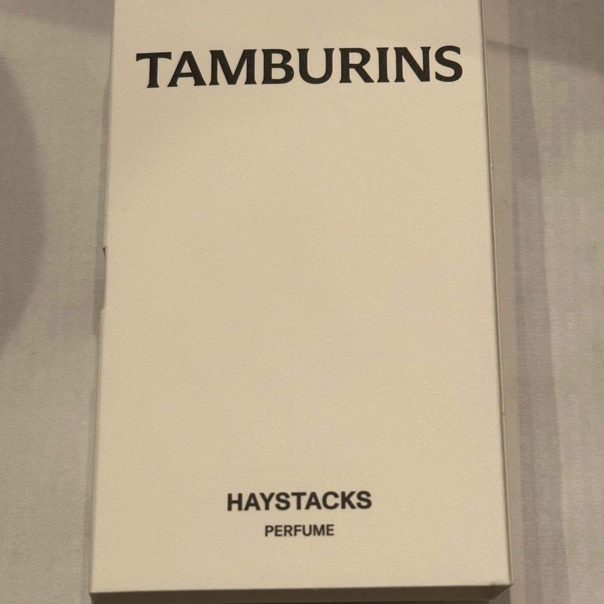 Tamburins タンバリンズ 香水 HAYSTACKS 2ml新品未使用