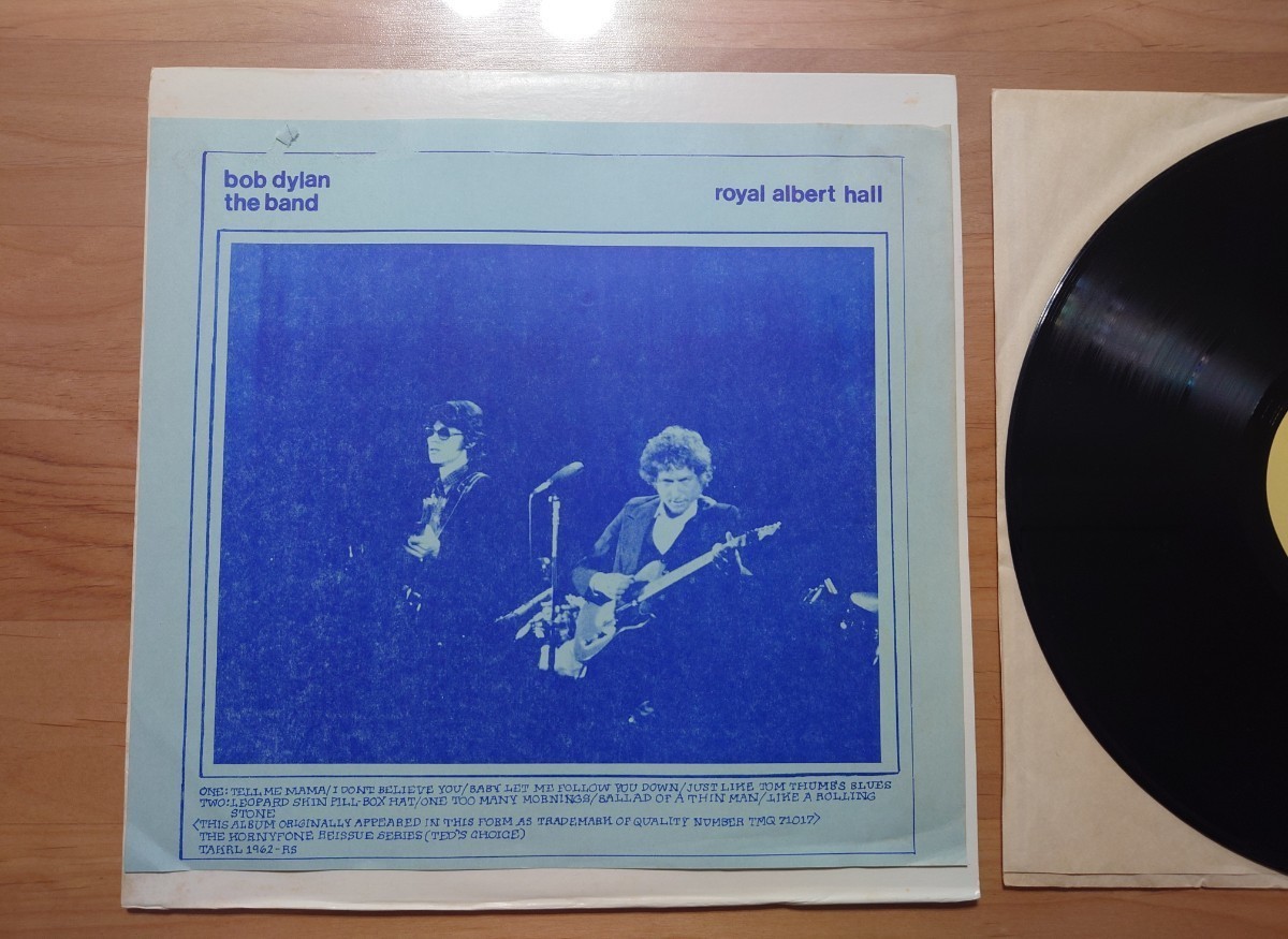 ★ボブ・ディラン Bob Dylan★Royal Albert Hall ロイヤル・アルバート・ホール★LPレコード★中古品★スリック剥がれあり 