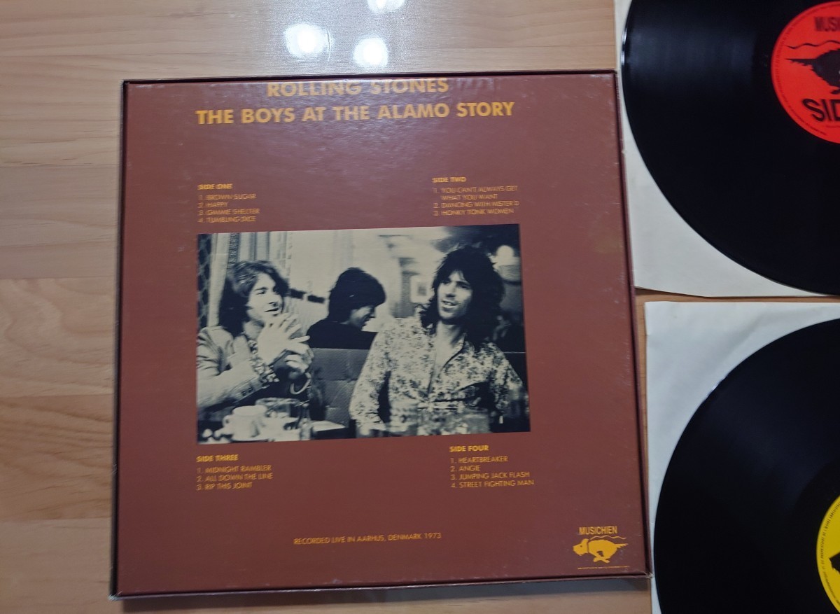 ★ローリング・ストーンズ The Rolling Stones★The Boys At The Alamo Story★2LPレコード★BOX付★中古品 ★箱傷み★Rare Item