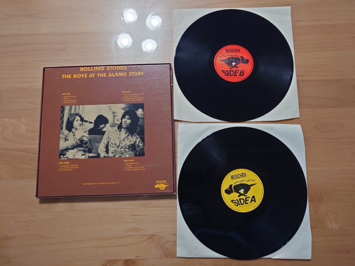 ★ローリング・ストーンズ The Rolling Stones★The Boys At The Alamo Story★2LPレコード★BOX付★中古品 ★箱傷み★Rare Item