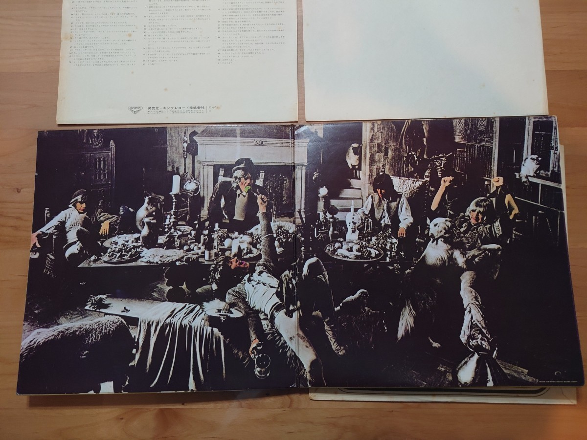 ★ローリング・ストーンズ The Rolling Stones★ベガーズ・バンケット Beggars Banquet★ジャケット、歌詞カード、インナー汚れあり★中古