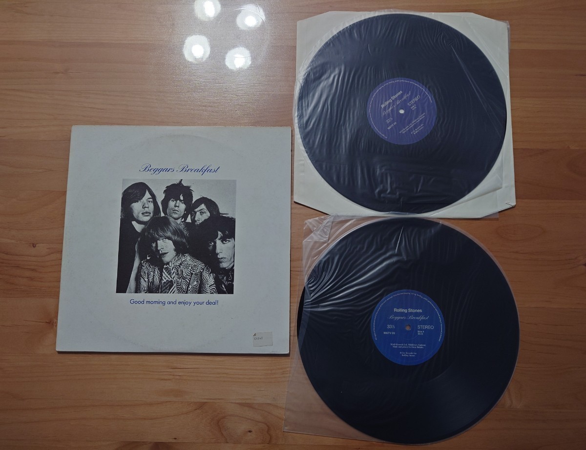 ★ローリング・ストーンズ The Rolling Stones★Beggars Breakfast★Good Morning And Enjoy Your Deal!★2LPレコード★中古品★Rare Item