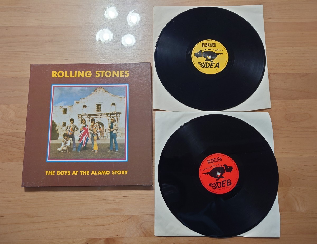 ★ローリング・ストーンズ The Rolling Stones★The Boys At The Alamo Story★2LPレコード★BOX付★中古品 ★箱傷み★Rare Item