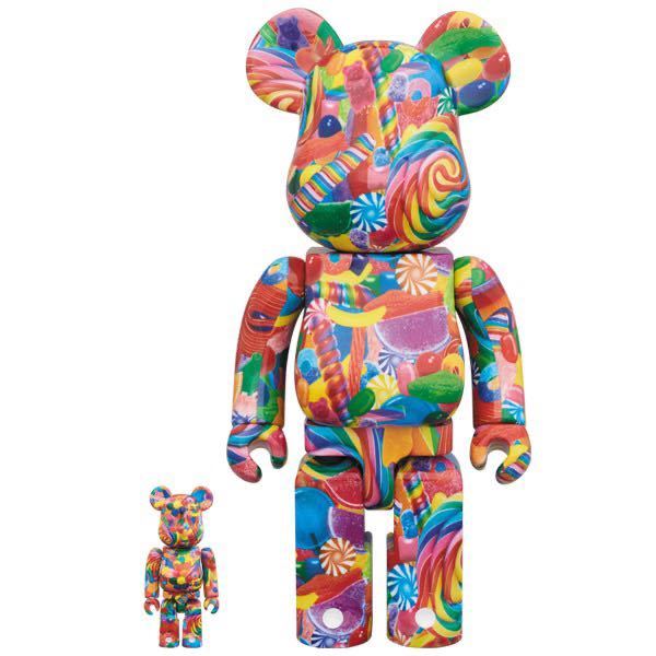 ベアブリック BE@RBRICK DYLAN'S CANDY BAR 100％ & 400％ 新品 未開封 メディコムトイ　MEDICOM TOY 2018年 国内正規品 外箱あり