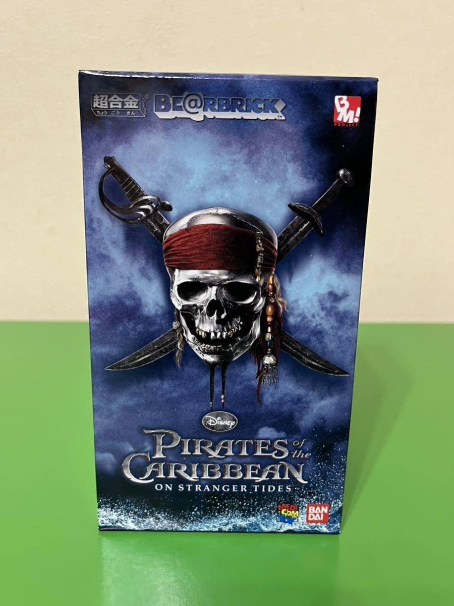超合金 BE@RBRICK Pirates of the Caribbean ベアブリック 200% 未開封 メディコムトイ　MEDICOM TOY パイレーツオブカリビアン レア