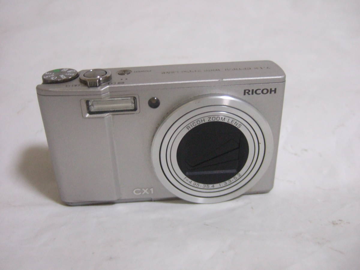 リコー Ricoh CX1 7.1x Optical Wide Zoom コンパクトデジタルカメラ_画像2