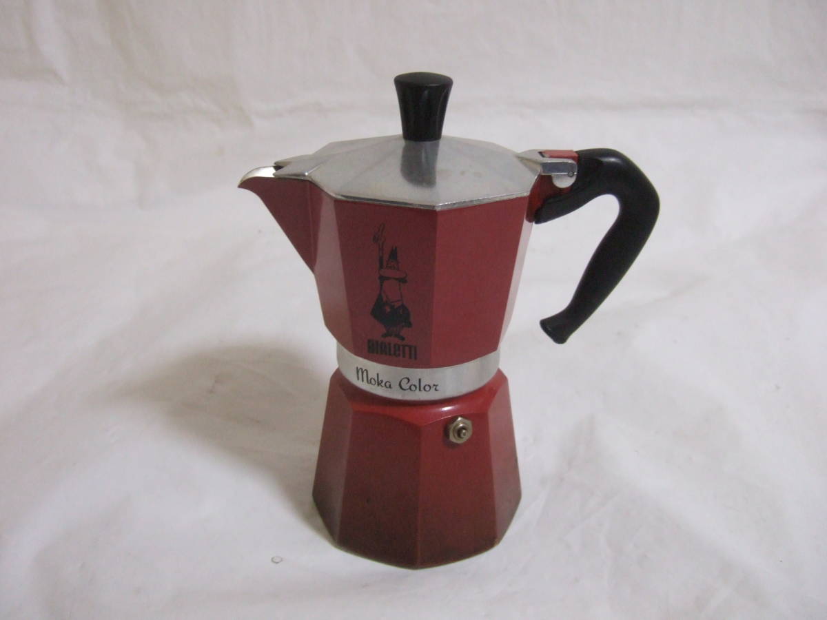 希少 レア BIALETTI ビアレッティ moka color KMIA11 11 1111 モカ made by bialetti R36 italian quality & design since 1933 _画像1