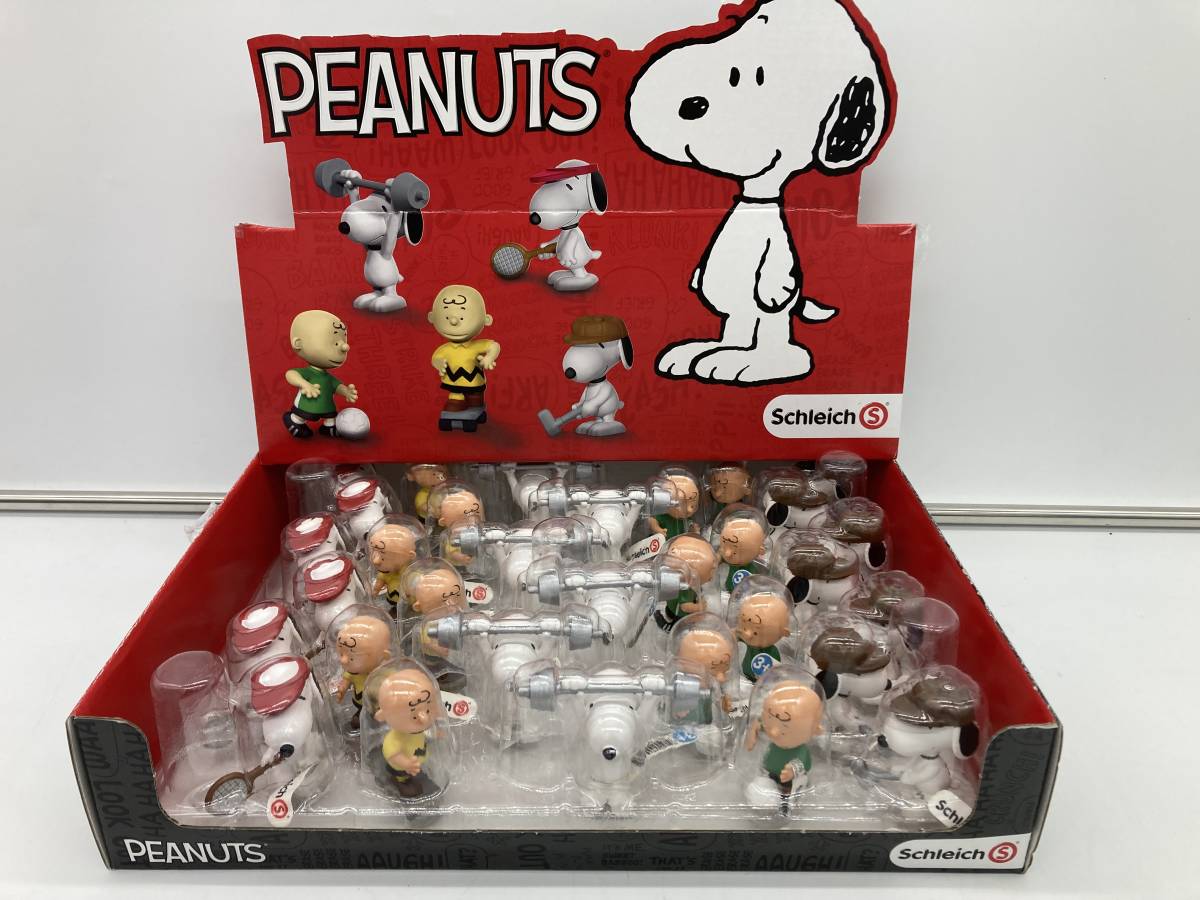 【レア】Schleich シュライヒ PEANUTS スヌーピー フィギュア 人形 32個セットA 箱付 ピーナッツ SNOOPY チャーリーブラウン ドイツ_画像1