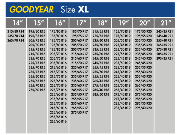 GOODYEAR スノーソックス 布製 タイヤチェーン CLASSIC XLサイズ アウディ A7スポーツバック / 3AA-F2DLZS 255/40R20_画像8