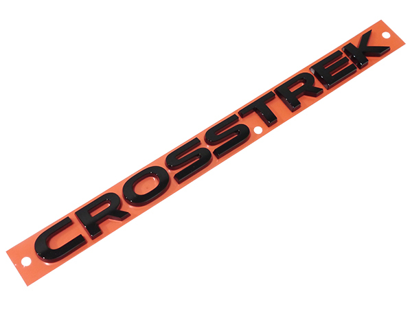 USスバル純正 CROSSTREK エンブレム ツヤありブラック SUBARU Crosstrek インプレッサXV クロストレック 93079FJ230の画像3