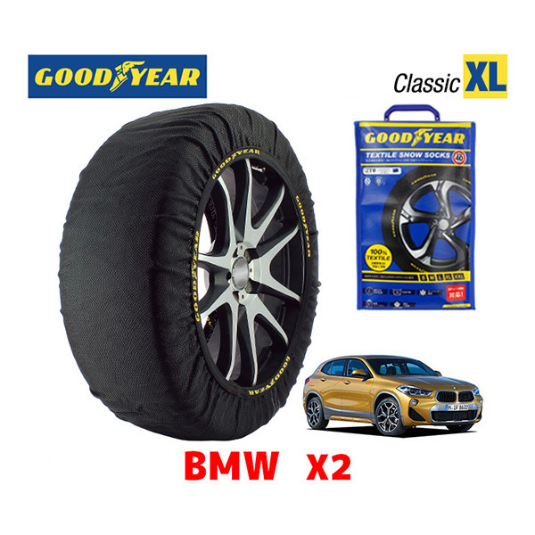 GOODYEAR スノーソックス 布製 タイヤチェーン CLASSIC XL メルセデスベンツ 2007- Rクラス / CBA-251072 255/50R19 19インチ_画像1