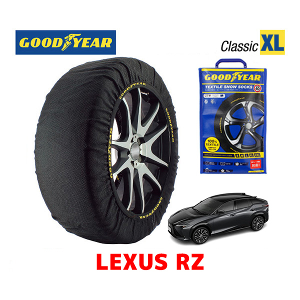 GOODYEAR スノーソックス 布製 タイヤチェーン CLASSIC XLサイズ レクサス RZ / XEBM15 タイヤサイズ：235/60R18 18インチ用_画像1