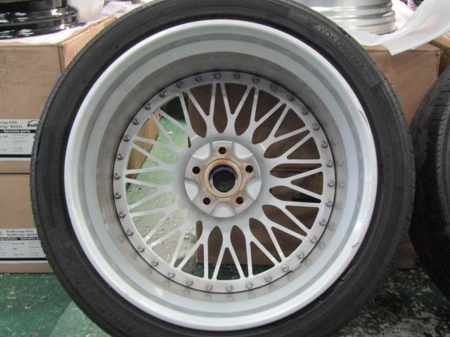 【最上で最高】BBS スーパーRS RS557 Forged アルファード ヴェルファイア フーガ エルグランド 8.5J +38 114.3 5H 245/40R20の画像5