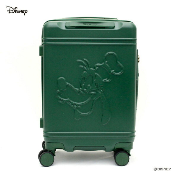 価格は安く ディズニー グーフィー グリップマスタースーツケース （グリーン） 30L 機内持ち込み可 Disney キャリーバッグ