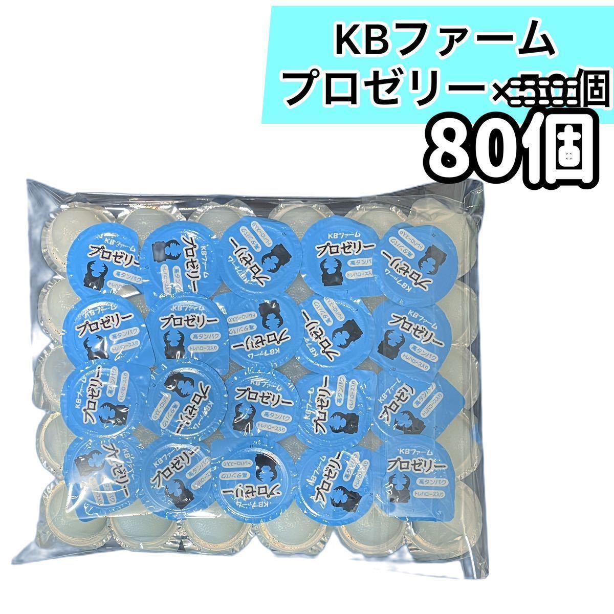 ×80個　 KBファーム プロゼリー 昆虫ゼリー クワガタ　カブト_画像1