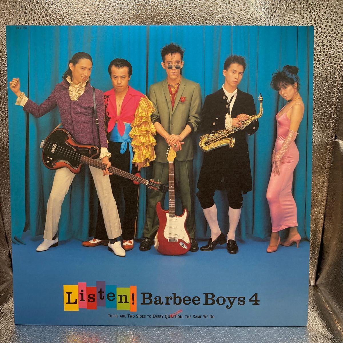 再生良好 LP バービー・ボーイズ『Listen! Barbee Boys 4』28・3H-298 ライナー抜け_画像1