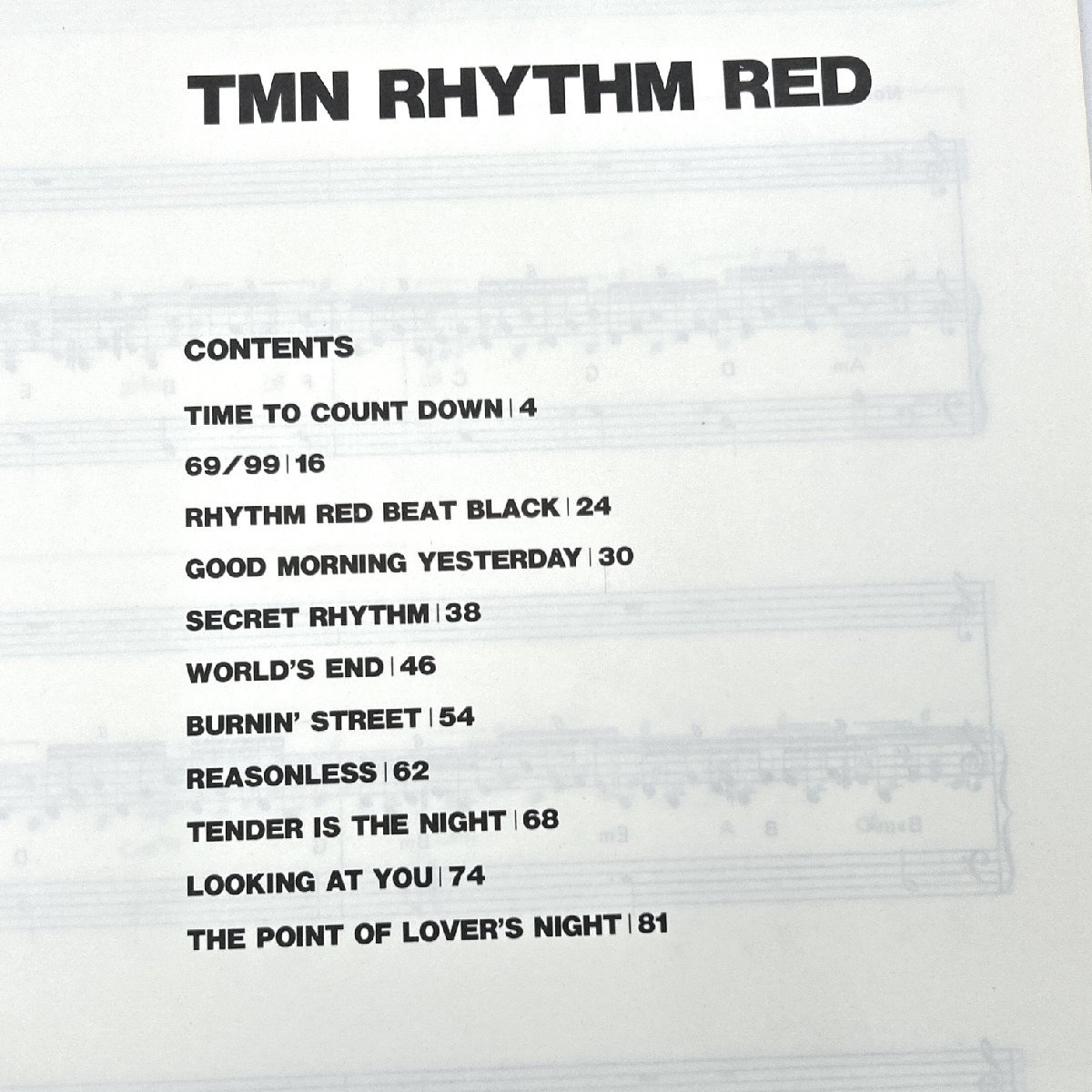 TM NETWORK фортепьяно музыкальное сопровождение 2 шт. комплект TM сеть [TM NETWORK Collection][RHYTHM RED]TMN фортепьяно * Solo фортепьяно &VOCAL[ дорога приятный sen .]