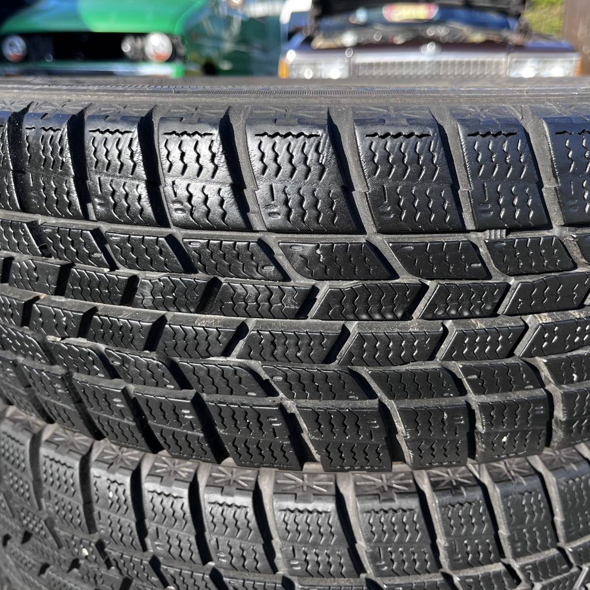 GOODYEAR　ICE NAVI6　155/65R13　スタッドレスタイヤ4本セット　オッティ　モコ　ekワゴン　ワゴンR　アルト　ラパン　エッセ　ミラ等_画像7