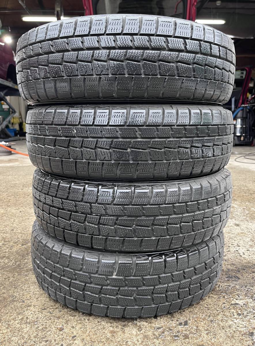 DUNLOP　WINTER MAXX　155/65R13　73Q　スタッドレスタイヤ4本セット　オッティ　モコ　ルークス　AZワゴン　ekワゴン　エッセ　ミラ等_画像6