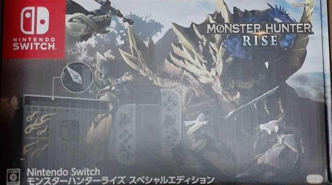 新品未開封 ニンテンドースイッチ モンスターハンターライズ 同梱版