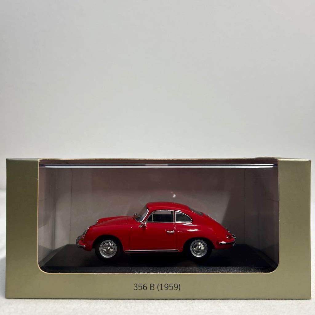 PORSCHE DESIGN ディーラー特注 PMA 1/43 ポルシェ 356B 1959年 レッド Red DRIVER'S SELECTION MINICHAMPS ミニカー モデルカー 911