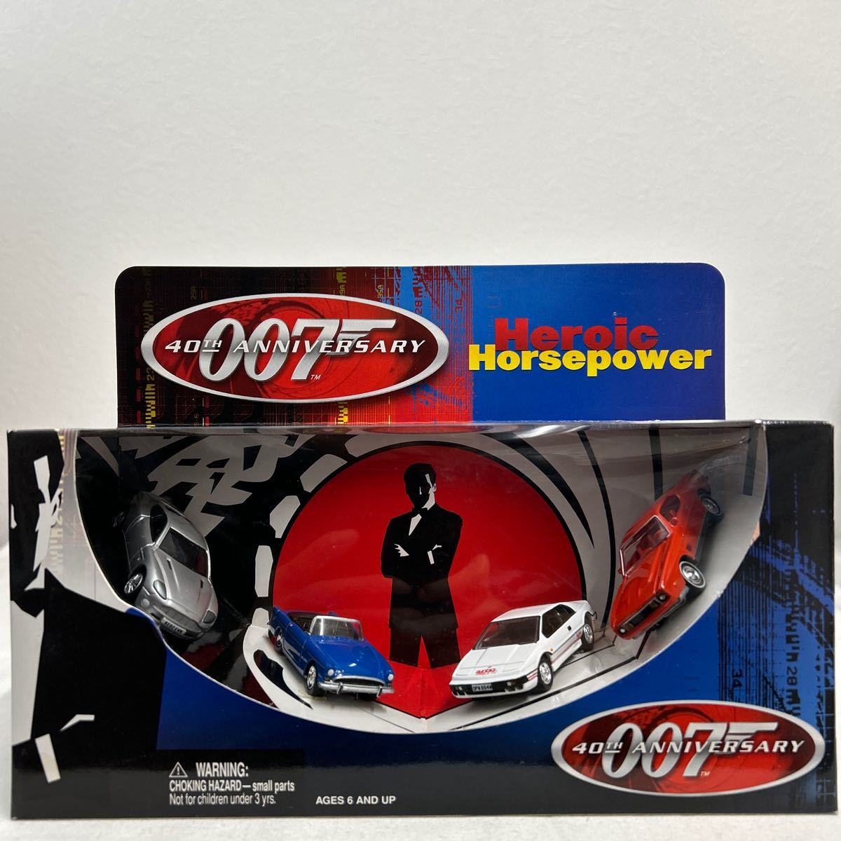 JL 1/64 映画007 James Bond 40周年記念限定 Aston Martin V12 Vanquish Lotus Esprit Turbo FORD MUSTANG MACH1 ボンドカー ミニカー