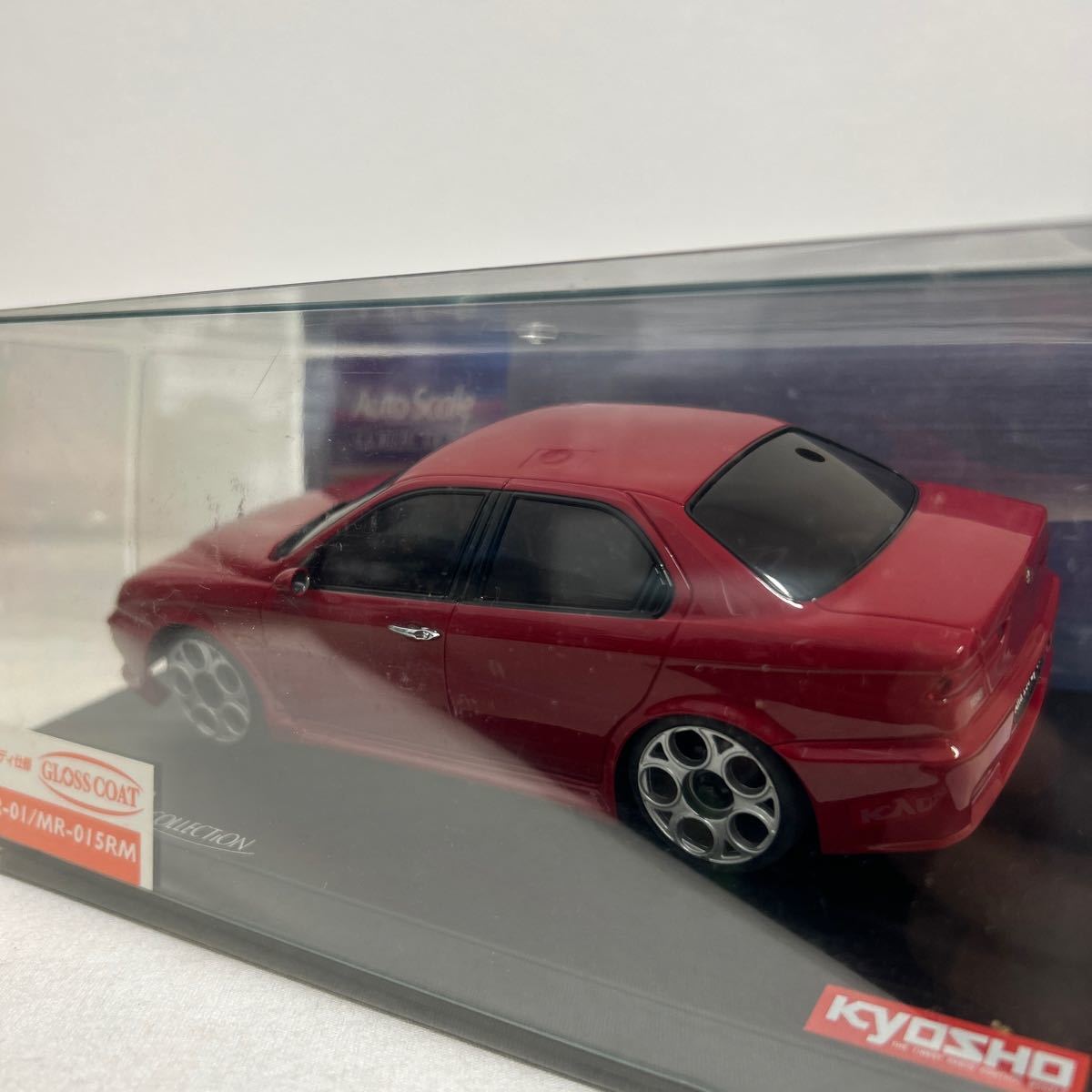 京商 MINI-Z Alfa Romeo 156 GTA Red ミニッツ レーサー アルファロメオ ASC オートスケールコレクション RCボディ ミニカー モデルカー_画像7