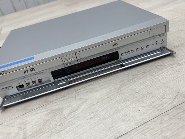 1円　SONY VHSビデオ一体型DVDレコーダー RDR-VX30 通電確認 動作難あり 05年製 スゴ録 リモコン 地デジ非対応 ソニー 映像機器 即日発送_画像10