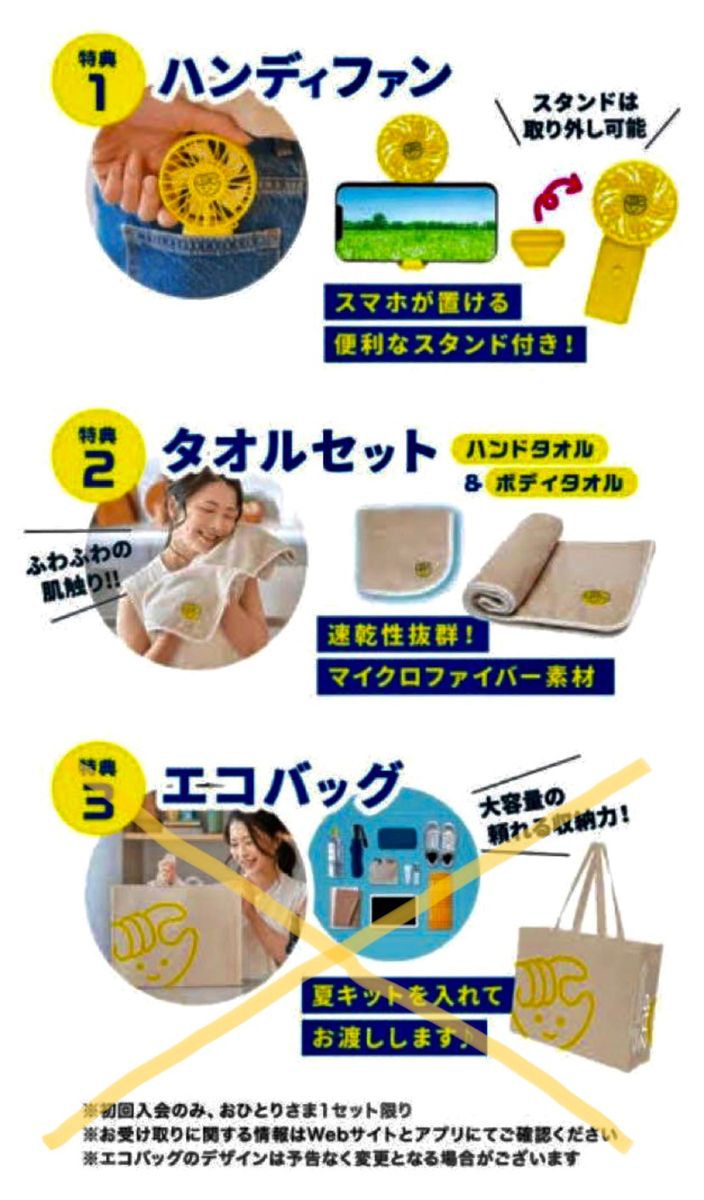 新品《未開封》チョコザップ 入会特典 スターターセット 夏セット