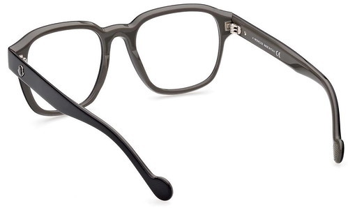 新品 MONCLER ML5156 モンクレール・アイウェア ロゴプレート ウェリントン 眼鏡フレーム 黒ぶち メガネ_画像5