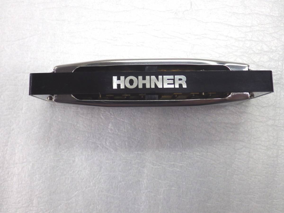 Hohner ホーナー 10ホール　ハーモニカ　C調　C メジャー　10穴　Traveller 10HOLES トラベラーハープ デニムのポーチ付_画像7