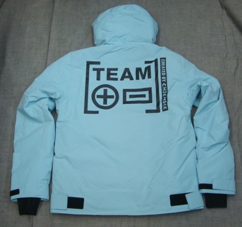 新品CHIEMSEE(キムジー)メンズスノージャケット THREDBO (14-4317 COOL BLUE) Mサイズ 送込