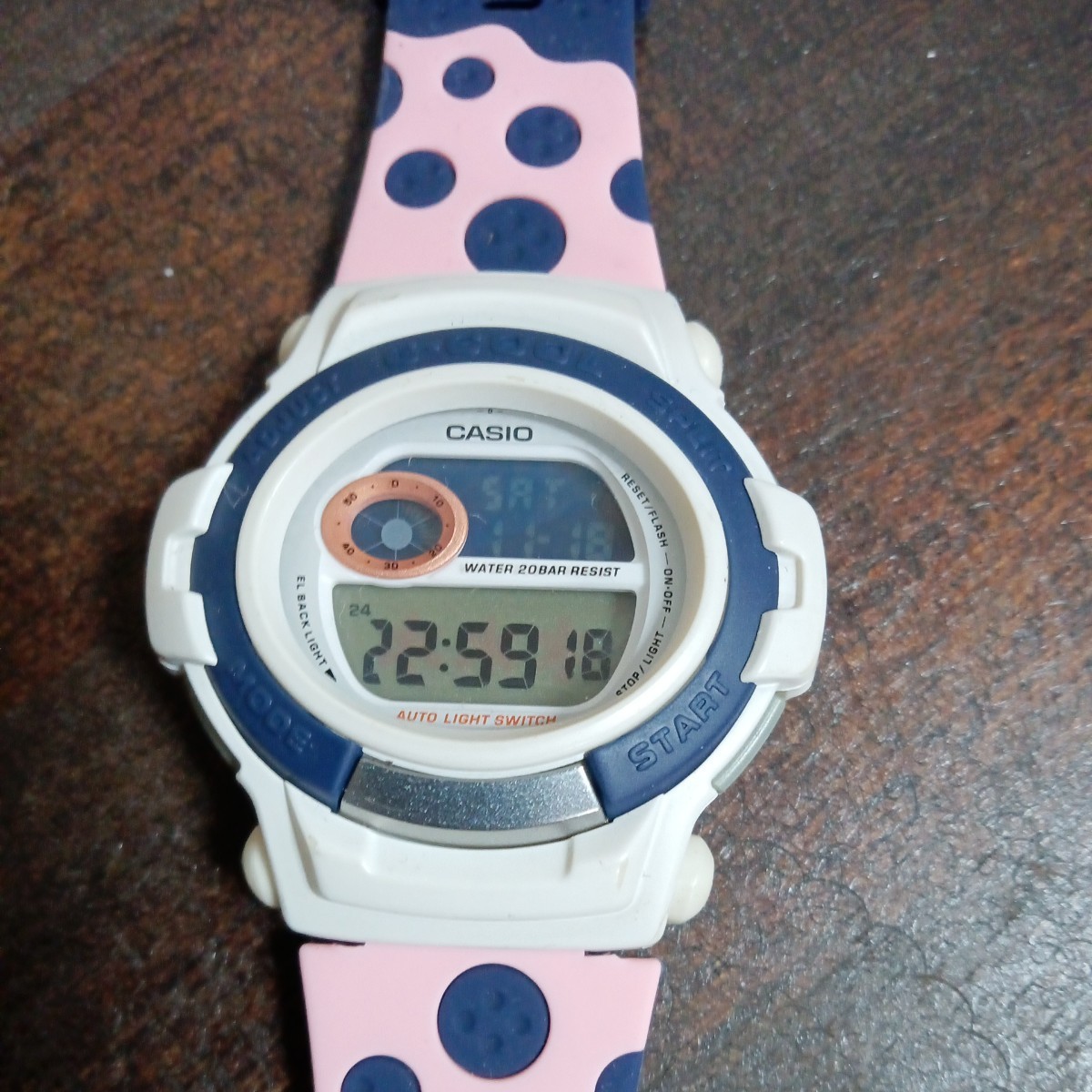 カシオ CASIO 腕時計　GT-003 G-COOL ジークール　電池交換済　ベルト新品　ベゼル塗装　_画像1