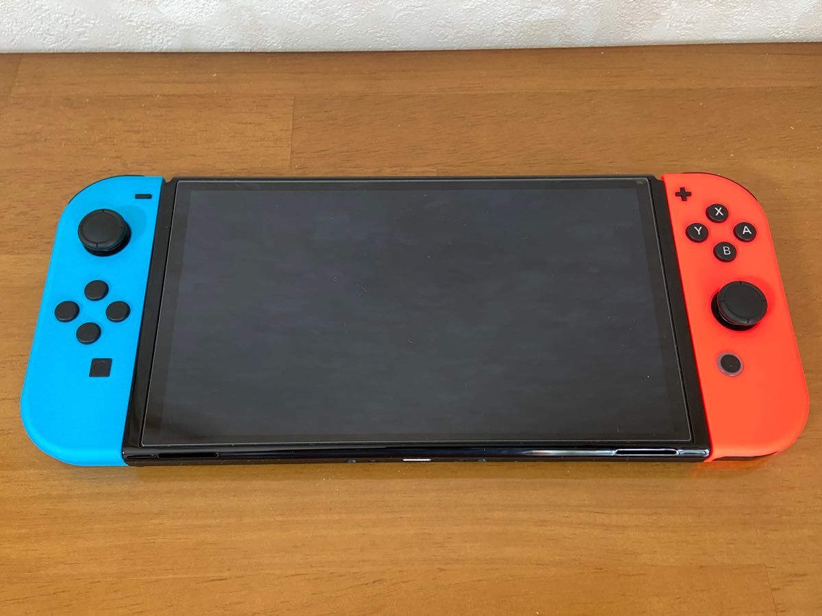 Nintendo Switch 本体 有機ELモデル 中古 美品 ネオンブルー ネオン