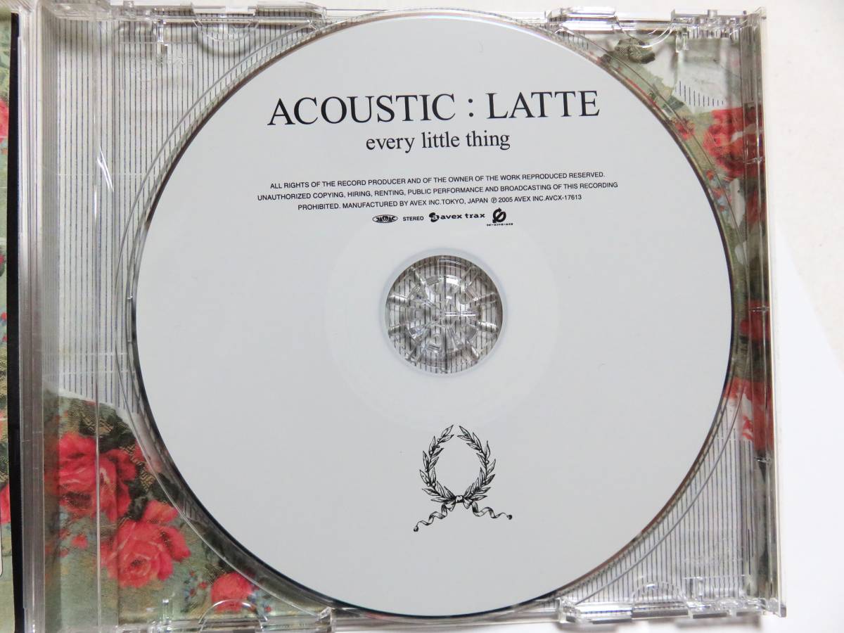 ★おすすめ品★【 　ACOUSTIC：LATTE (帯付き)　　every Iittle thing　　　　1点　 】　★最安送料185円で発送可！_画像6