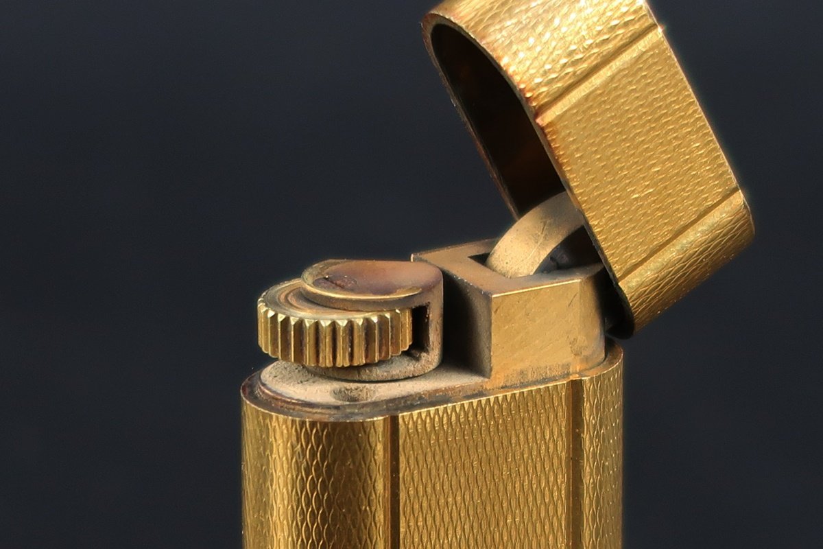 【美品】Cartier カルティエ 高級ガスライター 喫煙具 ブランド小物 着火確認済み【PM11】_画像5