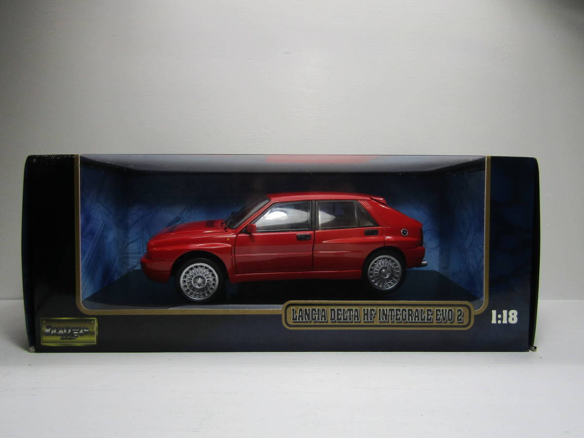 LANCIA DELTA INTEGRALE 1/18 ランチャ デルタ HF インテグラーレ EvoII コレッツィオーネ HFターボ RED Giugiaro エヴォルツィオーネII_画像10