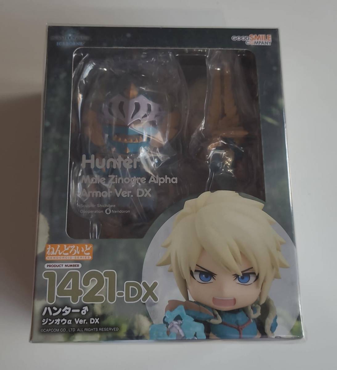  ねんどろいど モンスターハンターワールド：アイスボーン ハンター♂ ジンオウα Ver． 1421-DX_画像1