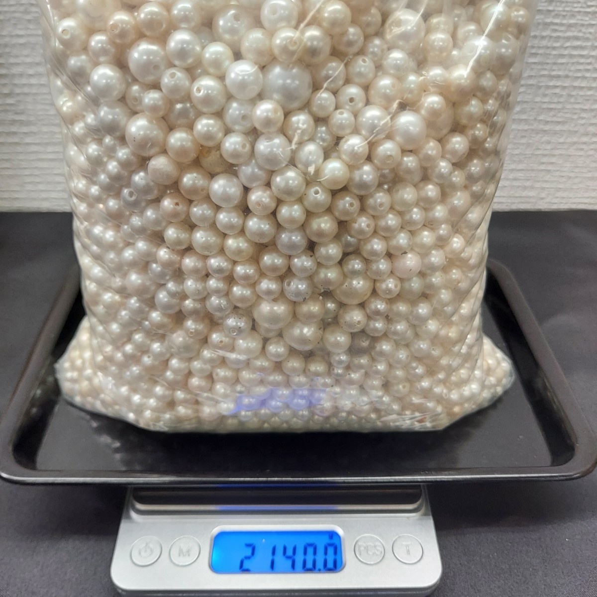 【パール大量まとめ】真珠 マベパール 淡水 アヤコ ミキモトルース フェイクパール ネックレス ブレスレット Pearl アクセサリー 約3.9kg_画像5