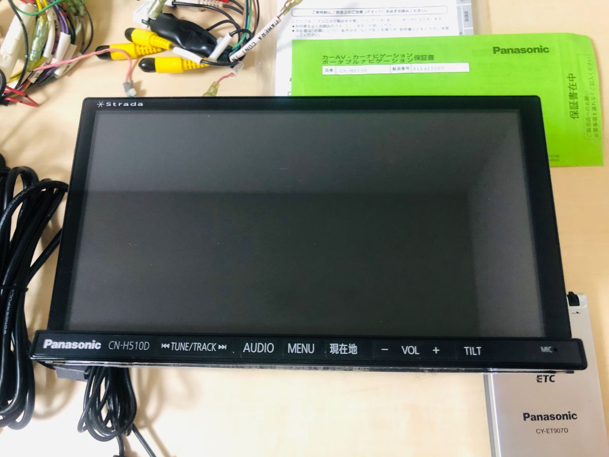 ストラーダ CN-H510D ナビ フルセグ 軽自動車登録 連動ETC CY ストラーダ CN-H510D ナビ フルセグ 軽自動車登録 連動ETC CY