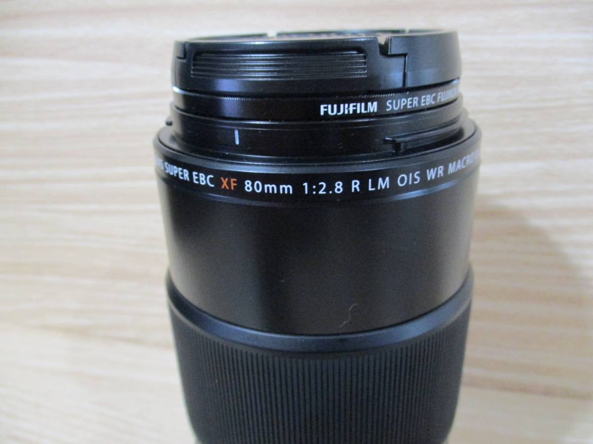 FUJIFILM フジフィルム FUJINON SUPER EBC XF 80mm F2.8 R LM OIS WR Macro_画像2