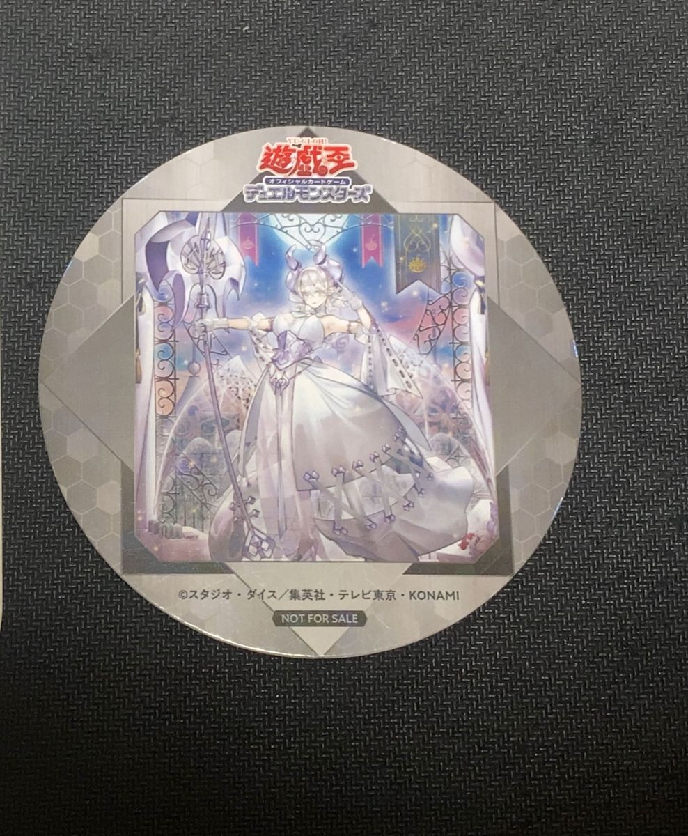 遊戯王 ycsj 名古屋 コースター  1枚白銀の城のラビュリンス