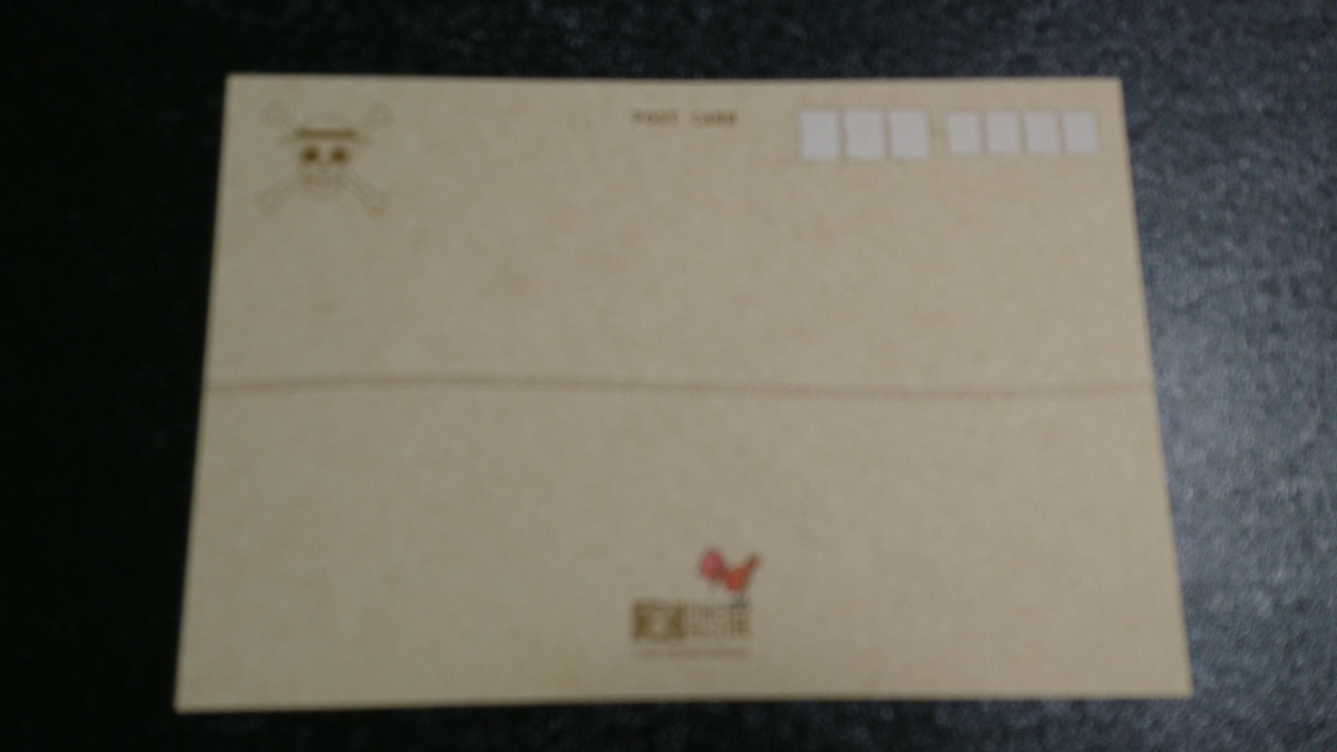 【限定】 ワンピース展 ポストカード ONE PIECE モンキー・D・ルフィ 尾田栄一郎 ONE PIECE展
