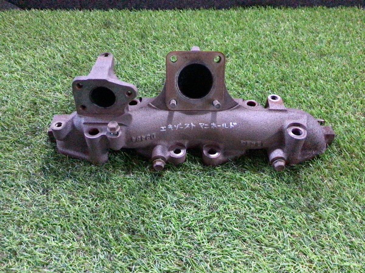 NHS85 H.19 year Elf exhaust manifold X2 231125 ④ same day shipping possible Yahoo auc Isuzu 4JJ1 100s